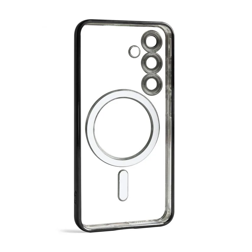 Чохол MagSafe для смартфона пластик силікон чорний