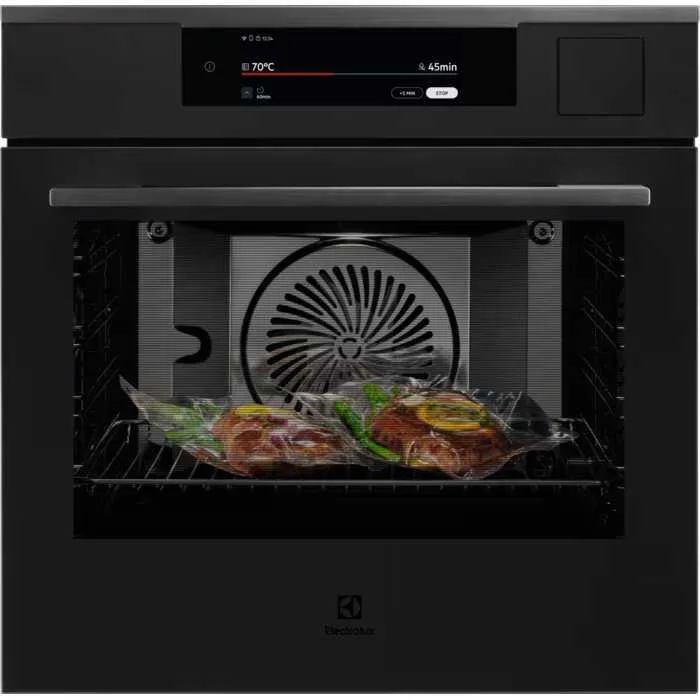 Духова шафа Electrolux електрична 70л з функцією пари для приготування їжі конвекційна з Wi-Fi