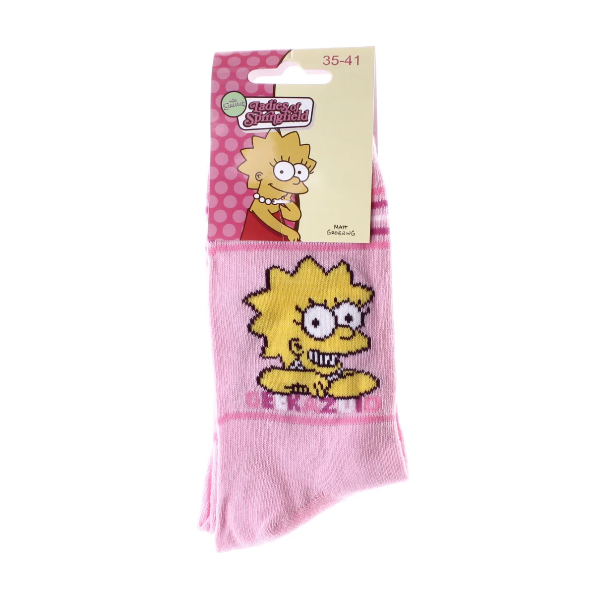 Шкарпетки SIMPSON бавовна 35-41 рожеві
