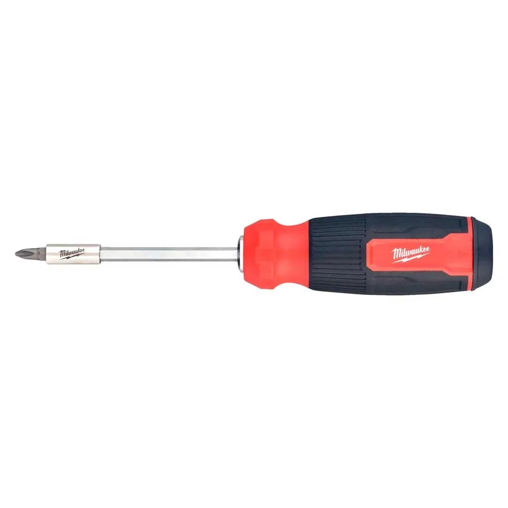 Викрутка Milwaukee 14-в-1 з двокомпонентним руків'ям сталь CrV Hex PH SL PZ Torx