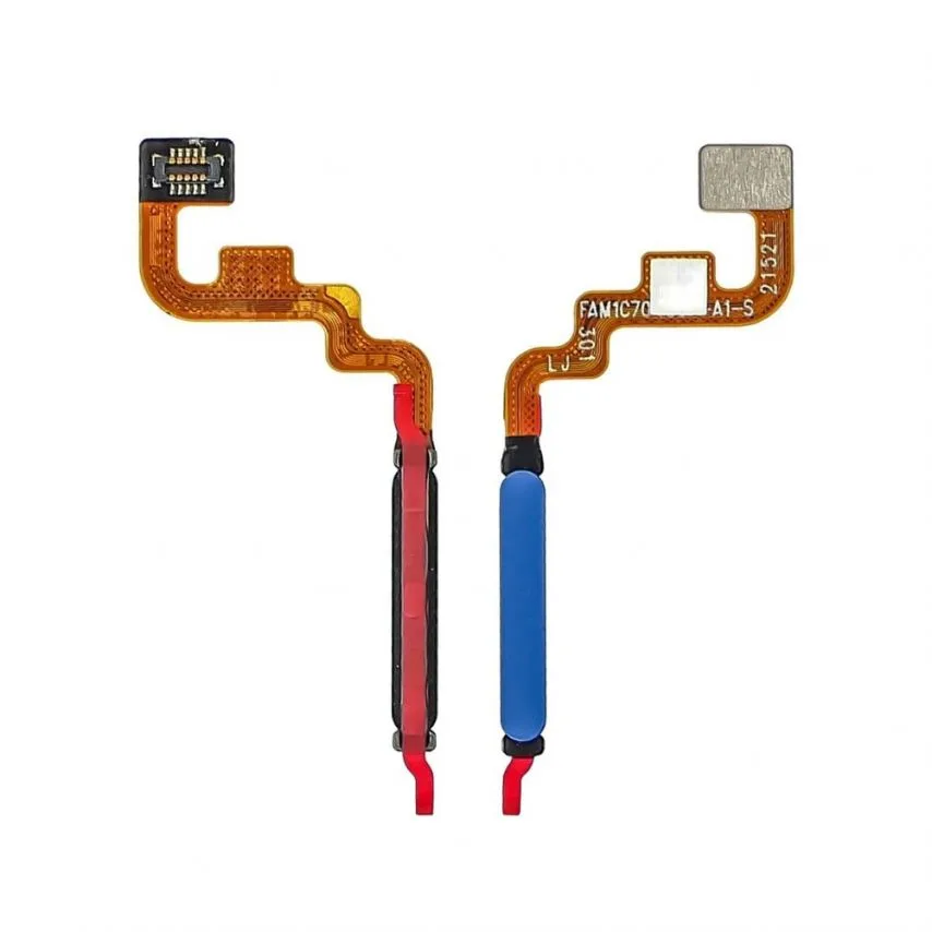 Шлейф для сканера відбитка пальця Xiaomi High Quality 5G синій