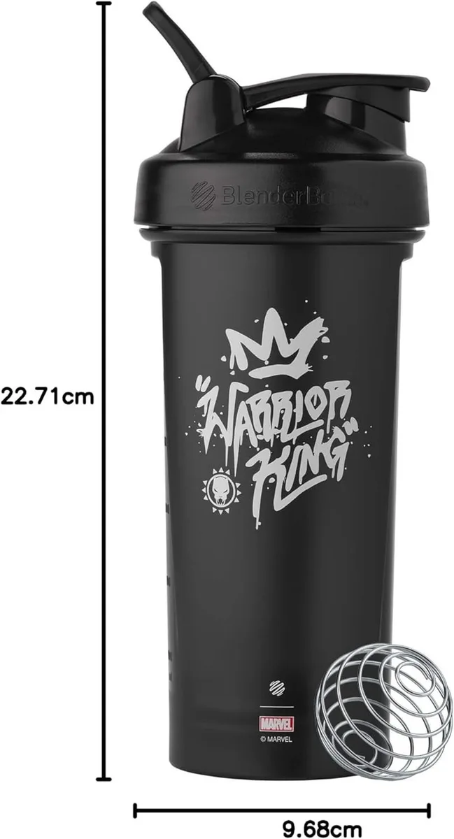 Шейкер спортивний BlenderBottle Tritan 820 мл Чорний