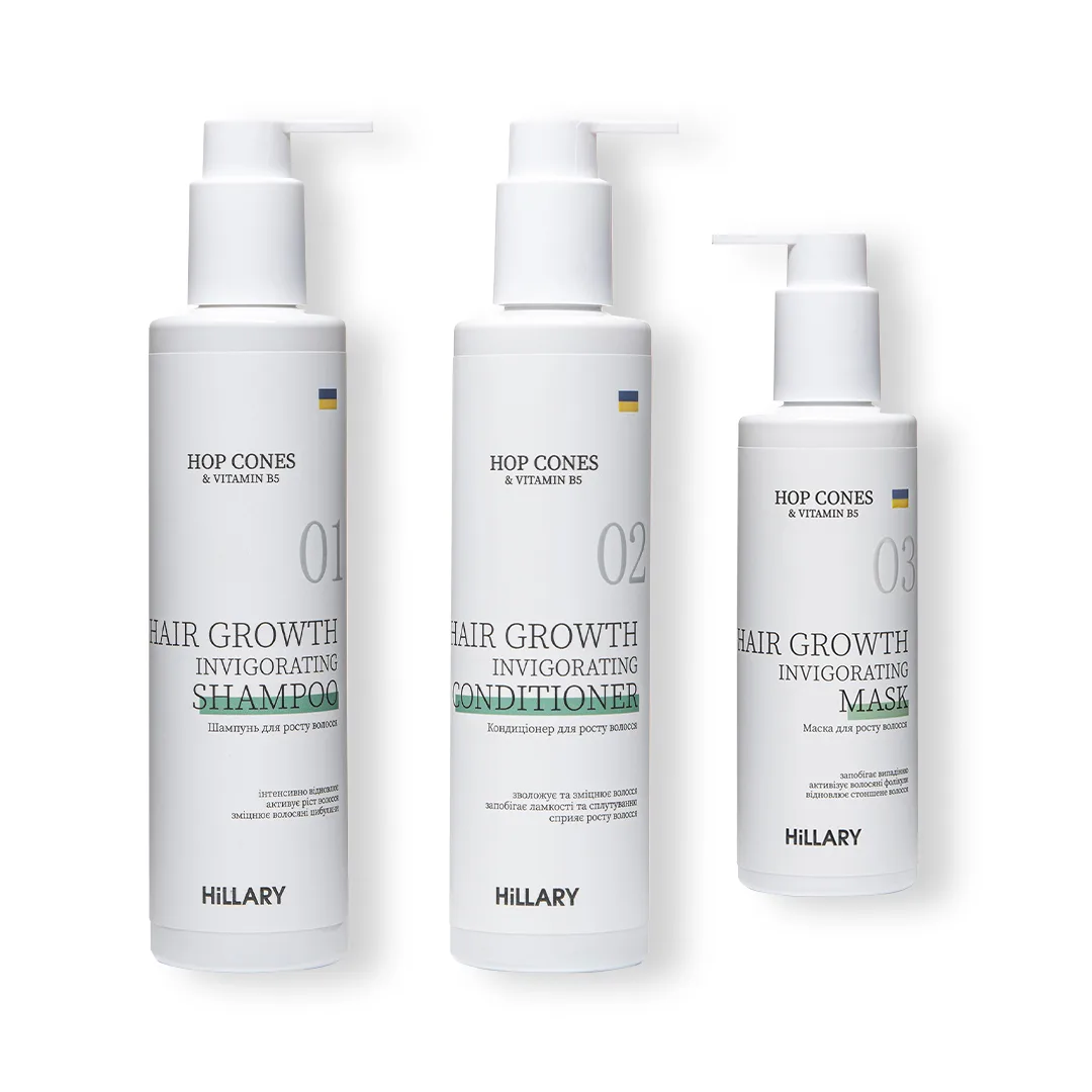 Комплекс для росту волосся Hillary Hop Cones & B5 Hair Growth Invigorating