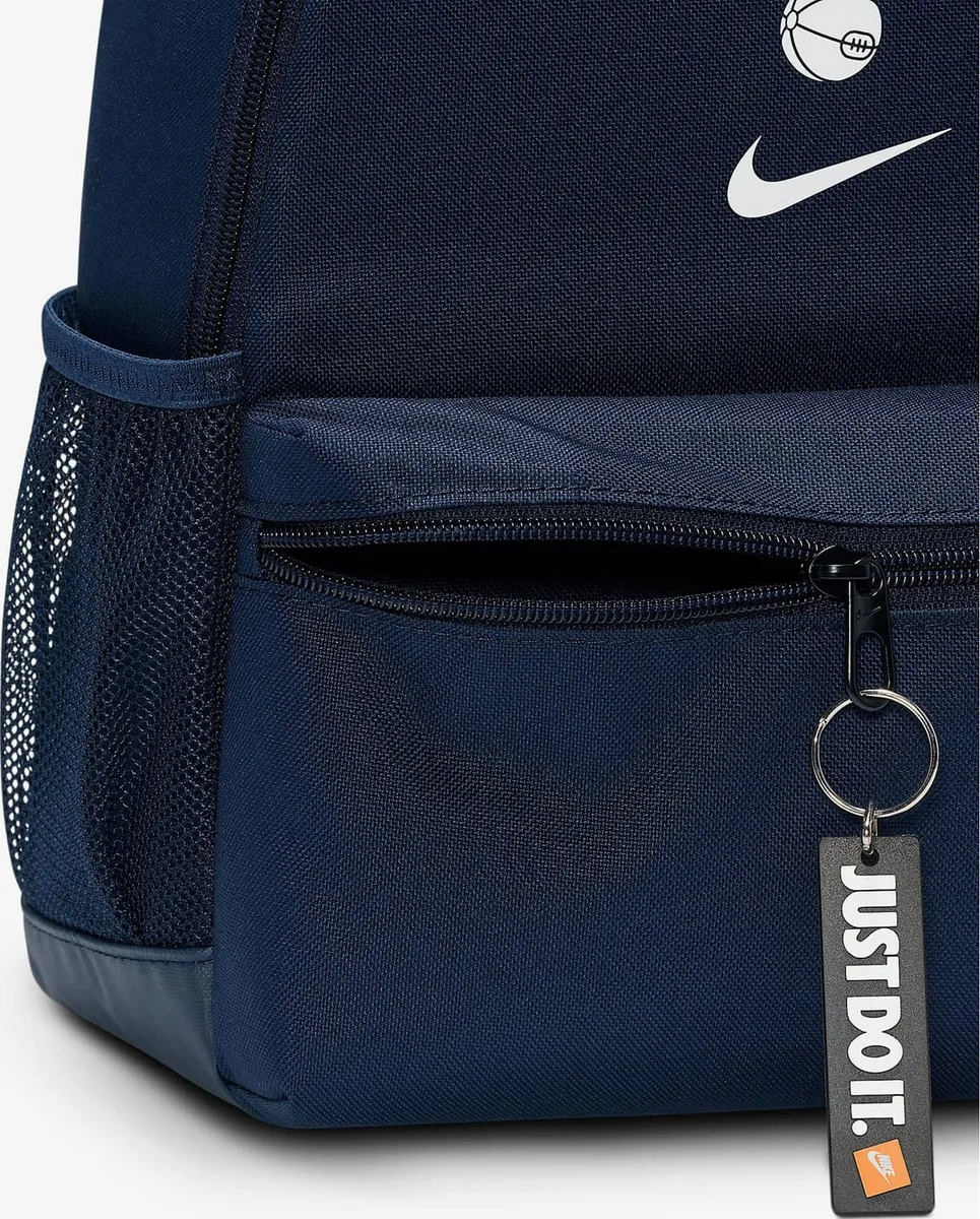 Рюкзак NIKE полiестер 23х12х32 см темно-синій 11 л Діти