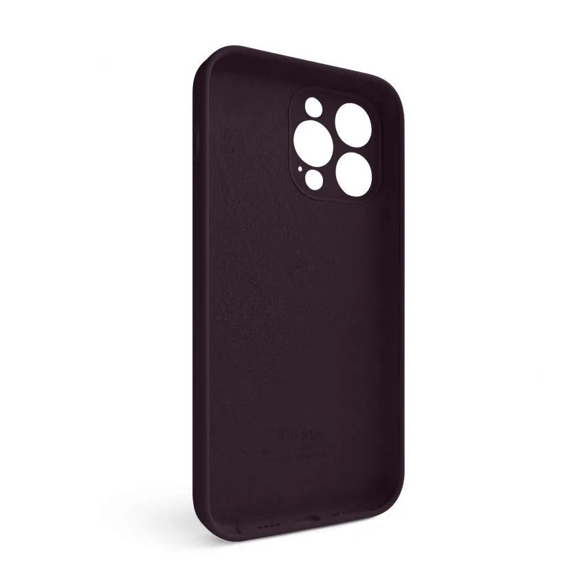 Чохол силіконовий для iPhone 14 Pro Max  фіолетовий закрита камера