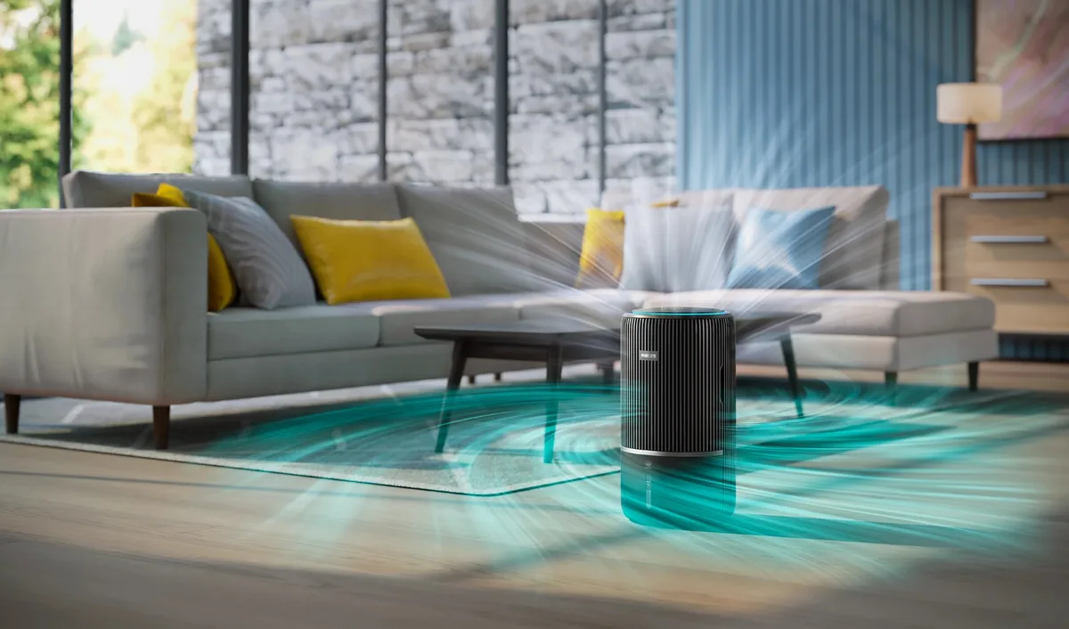 Очисник повітря Philips 2 в 1 PureProtect Water Series 3400, для площі до 78 м2, продуктивність 300 м3/год, з технологією Nano, фі