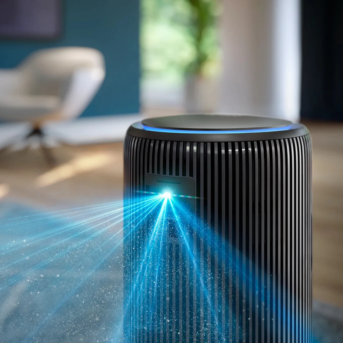 Очисник повітря Philips 2 в 1 PureProtect Water Series 3400, для площі до 78 м2, продуктивність 300 м3/год, з технологією Nano, фі