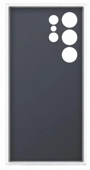 Чохол Samsung S24 Ultra Накладка Пластик Полікарбонат Білий