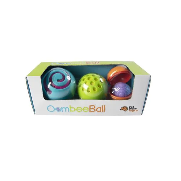Іграшка-сортер сенсорна Fat Brain Toys 28х11х11 см різнокольорова
