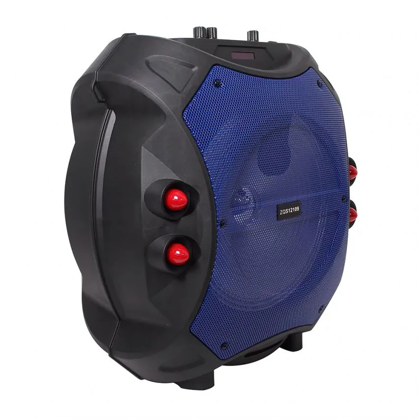 Портативна колонка 30W Bluetooth 395х280х450 мм Синя