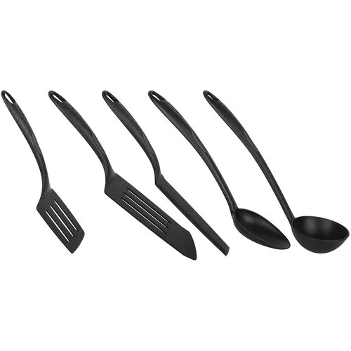 Набор кухонных инструментов Tefal Bienvenue, 5 предметов, пластик, черный