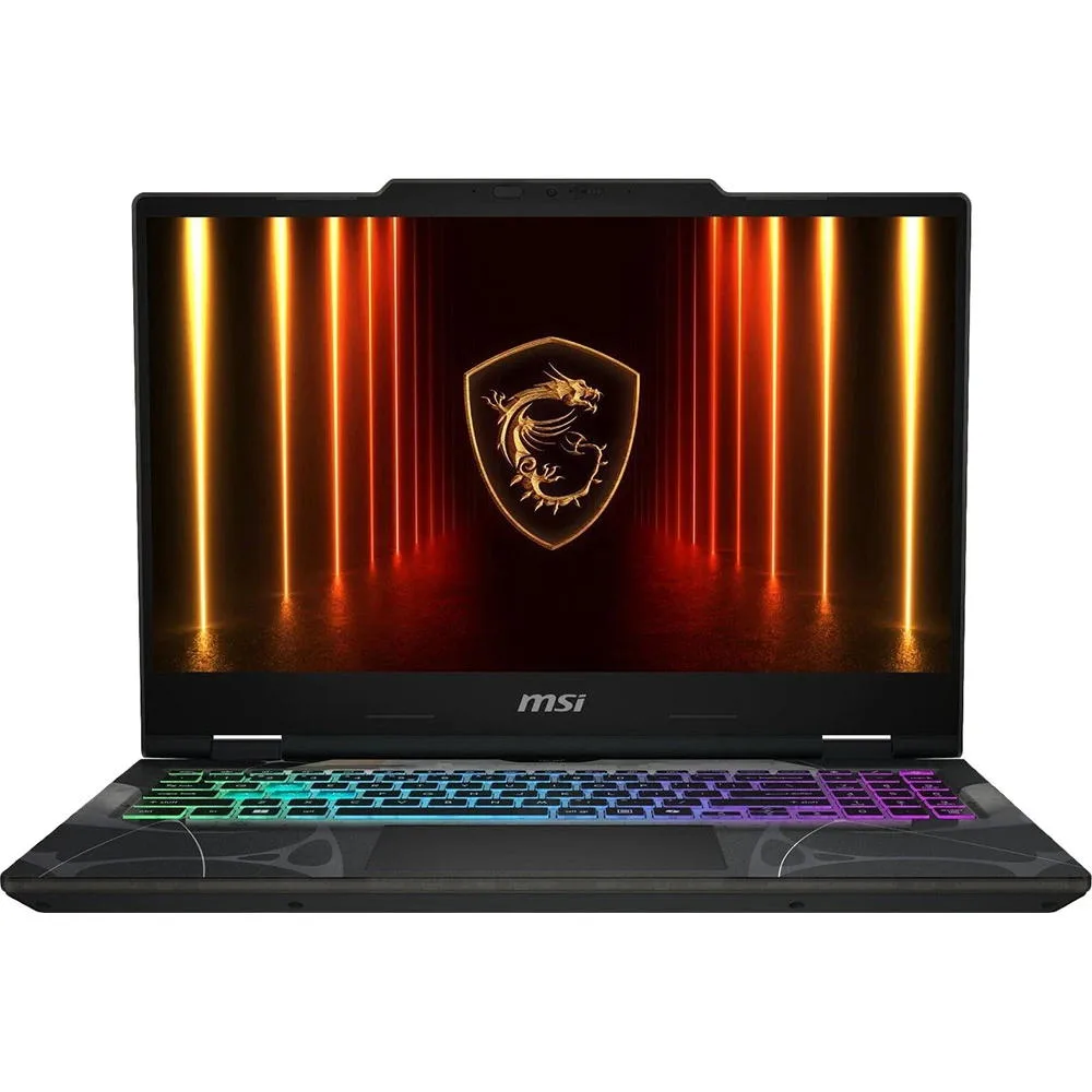 Ноутбук MSI ігровий чорний 15.6" IPS Intel i7 16GB SSD 1TB NVIDIA RTX 5050