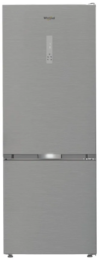 Холодильник Whirlpool з нижньою морозильною камерою 490 л Dual No Frost для дому та офісу холодильна камера 340 л