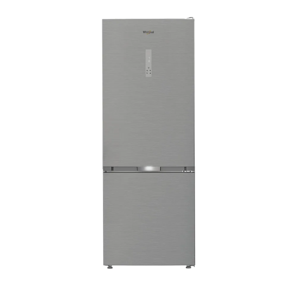 Холодильник Whirlpool з нижньою морозильною камерою 490 л Dual No Frost для дому та офісу холодильна камера 340 л