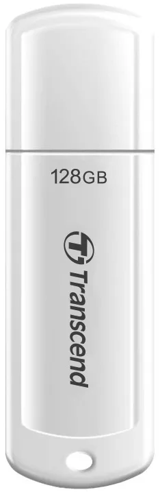 Накопичувач Transcend 128GB USB 3.1 Type-A JetFlash 730 Білий