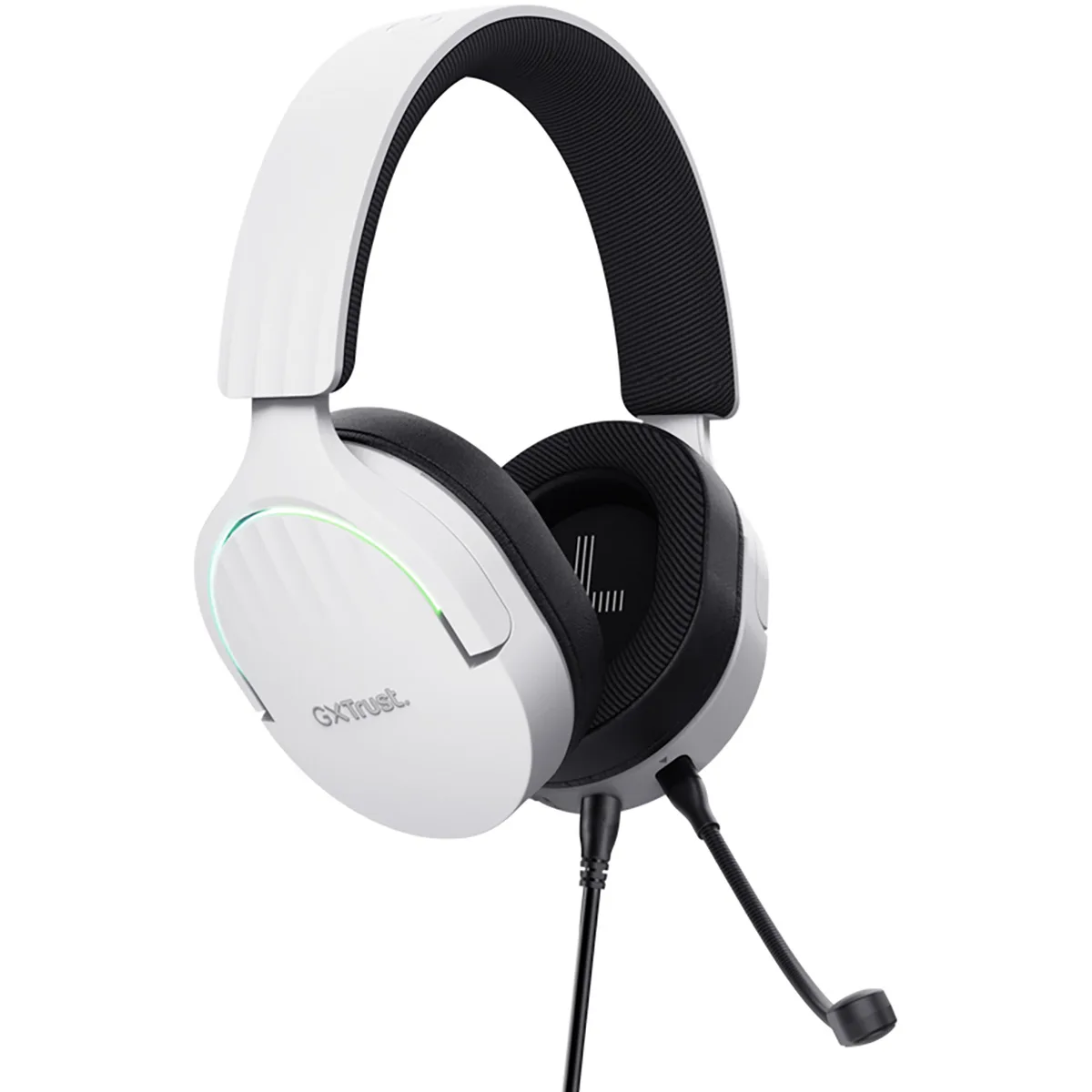 Игровая гарнитура Trust GXT 490 FAYZO, 7.1, USB-A, 2м, белая