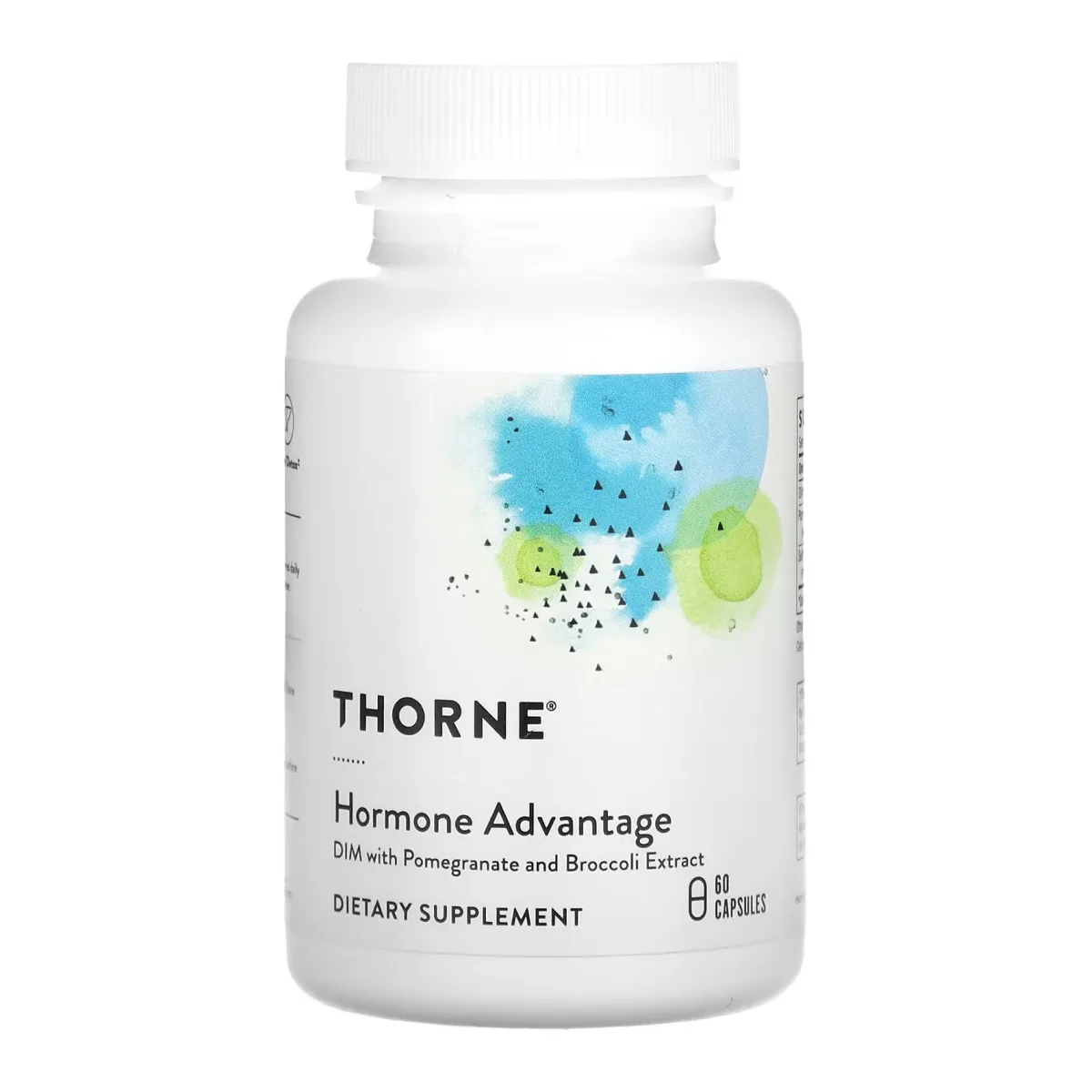 Thorne DIM Advantage капсули 60 шт для підтримки гормонів та печінки без глютену