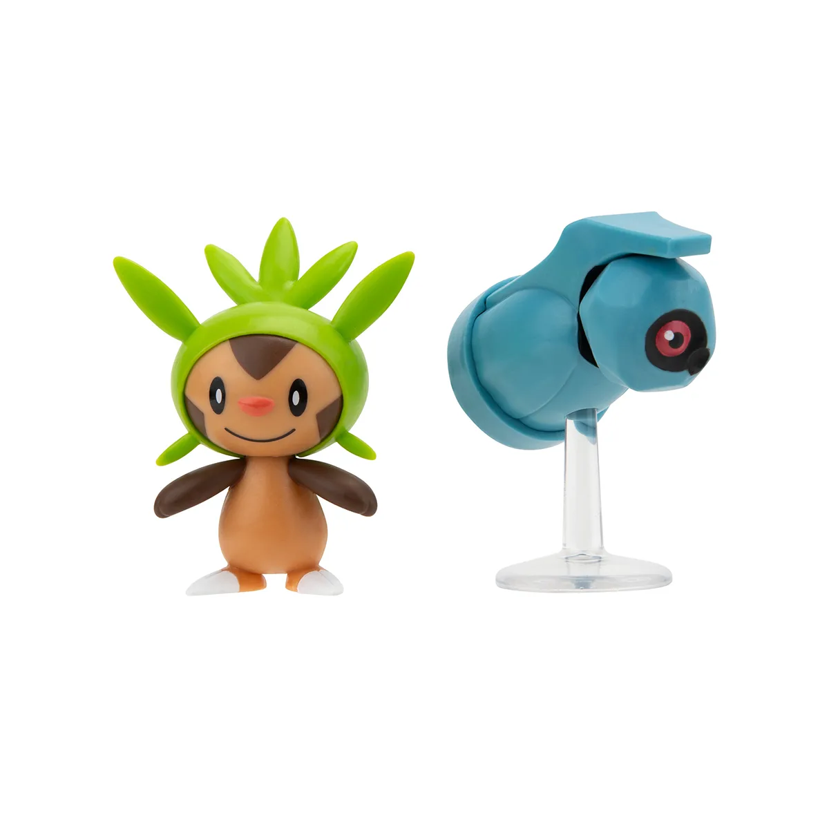Набір ігрових фігурок Pokemon Чеспін Белдум полімер 5 см