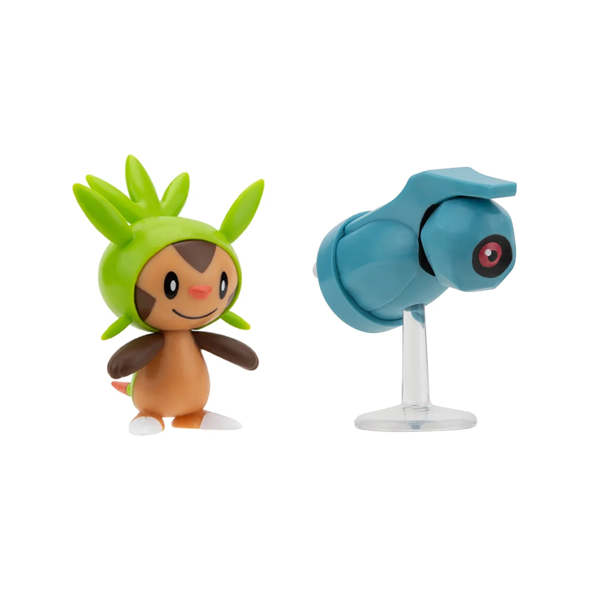 Набір ігрових фігурок Pokemon Чеспін Белдум полімер 5 см