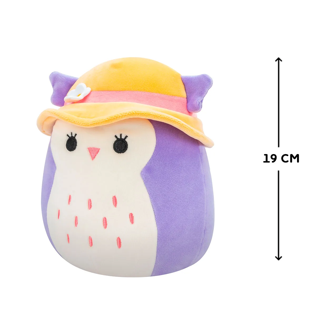 Мягкая игрушка Squishmallows полиэстер 19 см Сова Холли