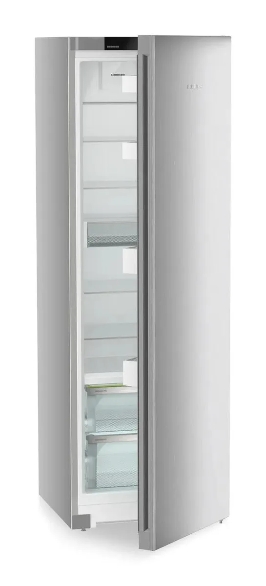 Холодильна камера Liebherr, 185.5x59.7x67.5 см, об'єм 377 л, однодверна, клас енергоефективності C, ST, внутрішній дисплей, сірого