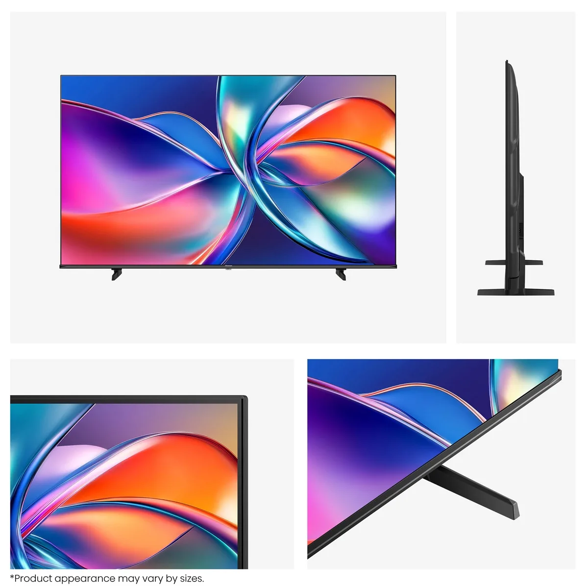 LED-телевізор Hisense QLED 50 дюймів UHD чорний