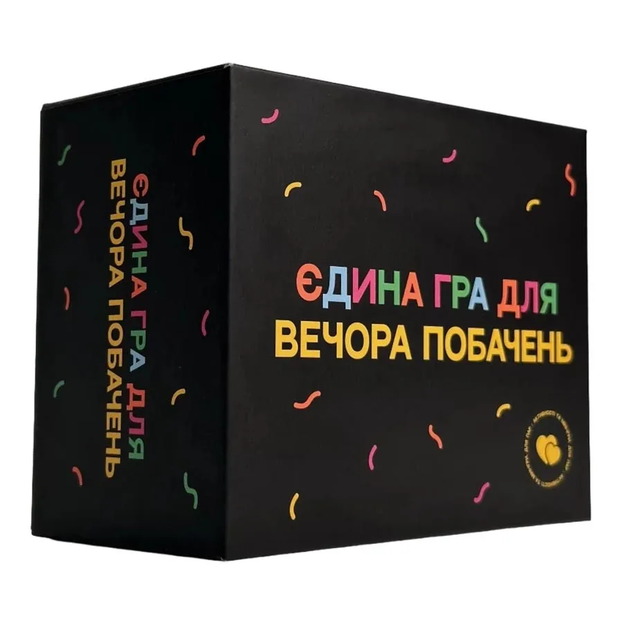 Настільна гра Gamesly для вечора побачень картон 5 категорій кольорова