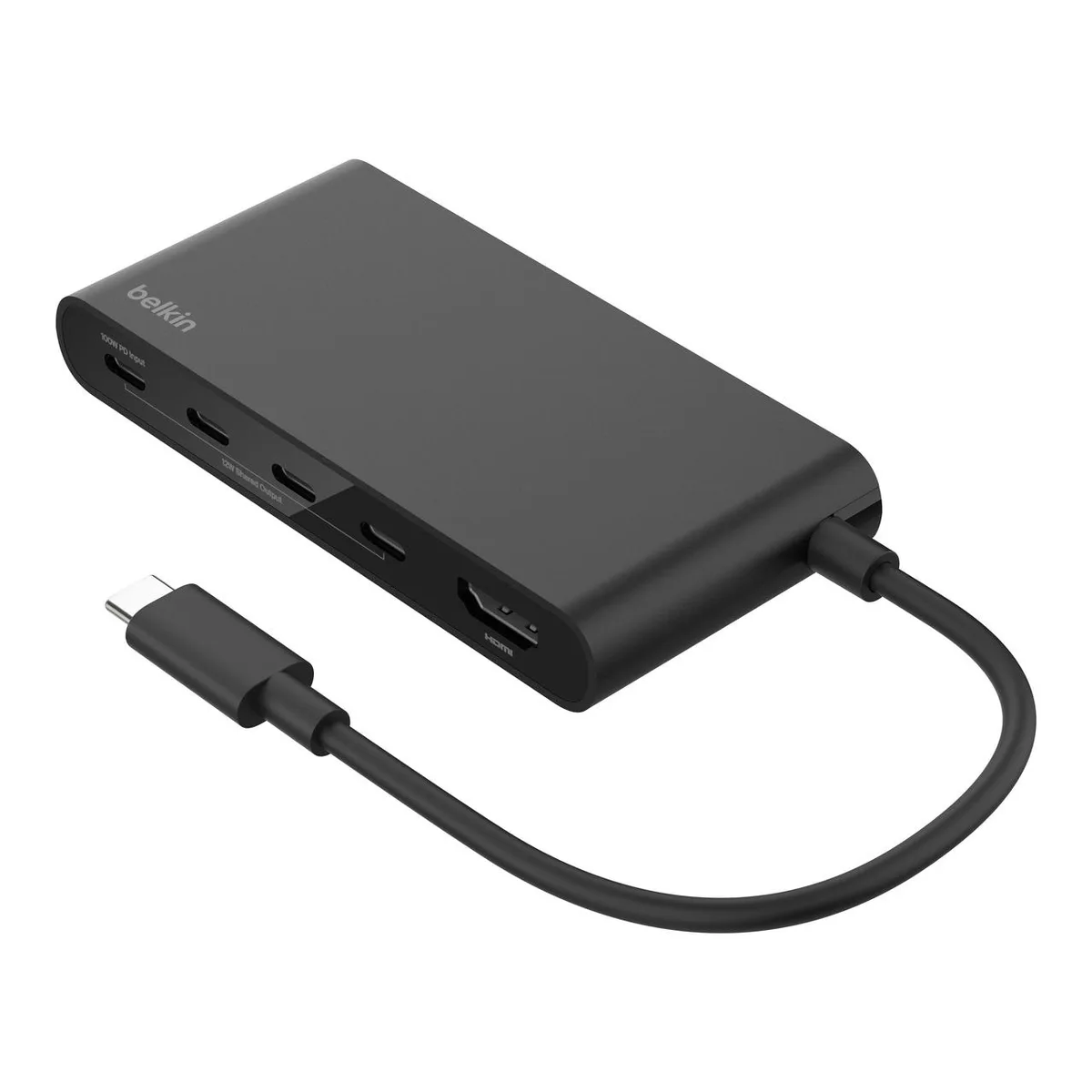 Хаб Belkin USB-C 5в1 HDMI/4хUSB-C