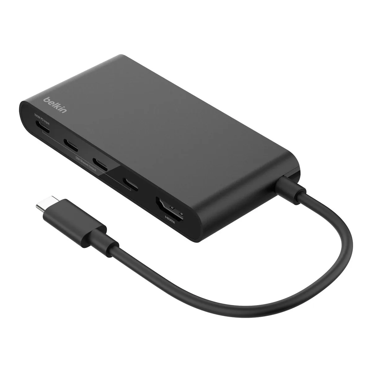 Хаб Belkin USB-C 5в1 HDMI/4хUSB-C