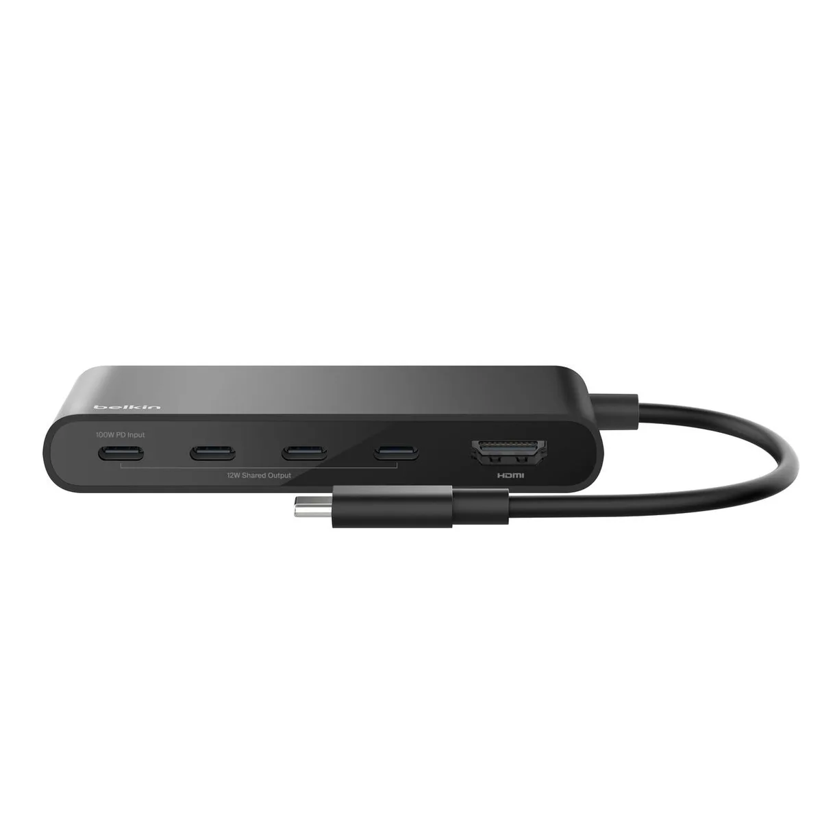 Хаб Belkin USB-C 5в1 HDMI/4хUSB-C