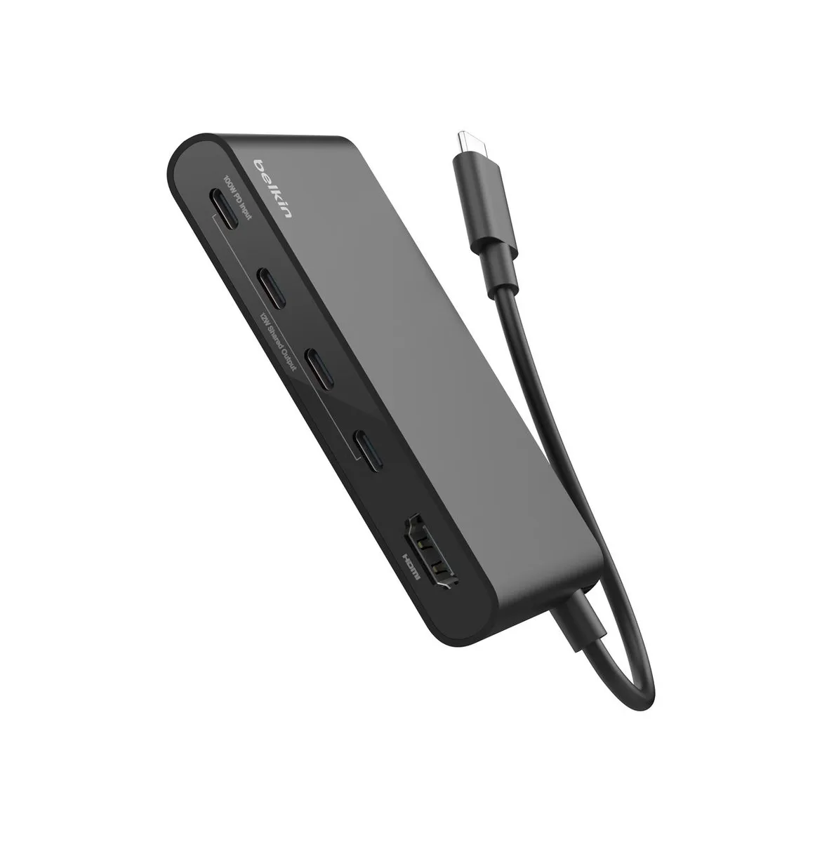 Хаб Belkin USB-C 5в1 HDMI/4хUSB-C