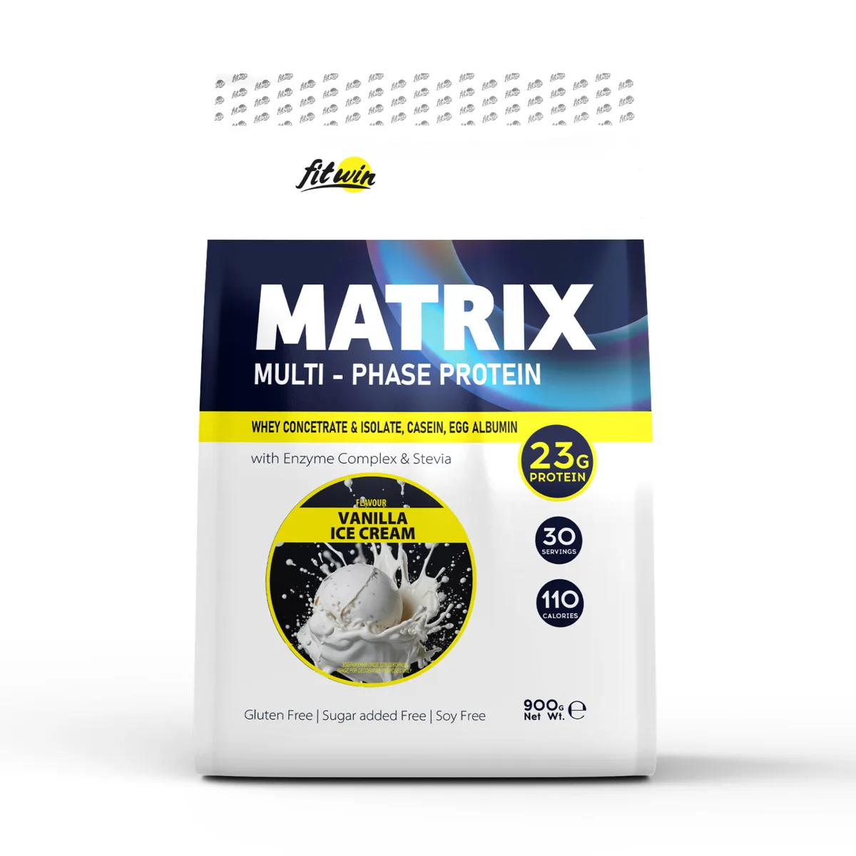 Протеїновий комплекс FitWin Matrix 900 г Ванільний смак