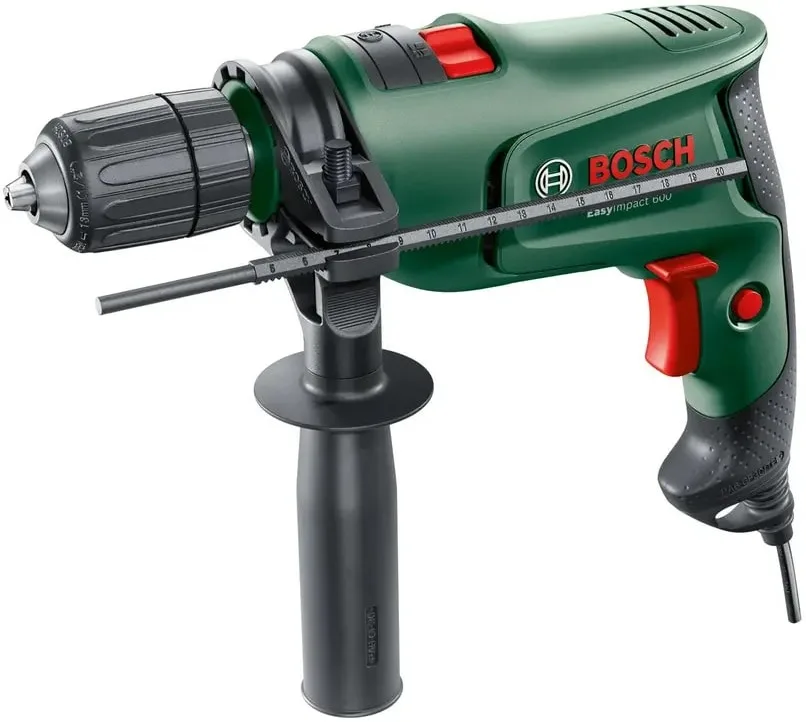 Ударна дриль Bosch EasyImpact 600 600 Вт швидкозажимна для домашнього використання свердління та буріння