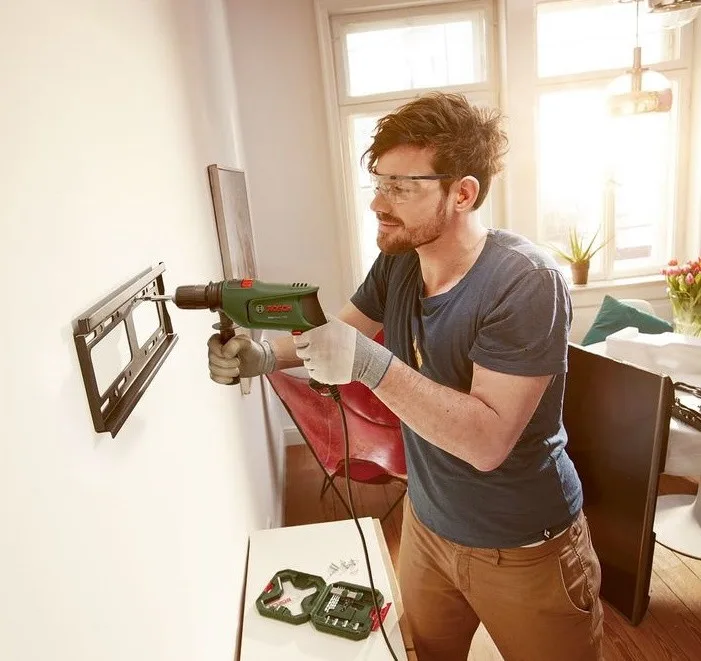 Ударна дриль Bosch EasyImpact 600 600 Вт швидкозажимна для домашнього використання свердління та буріння