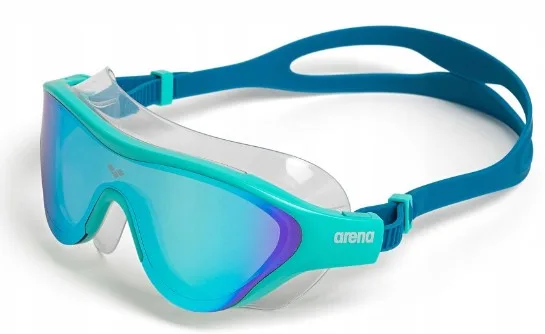 Окуляри для плавання Arena полікарбонат OSFM бірюзовий синій білий