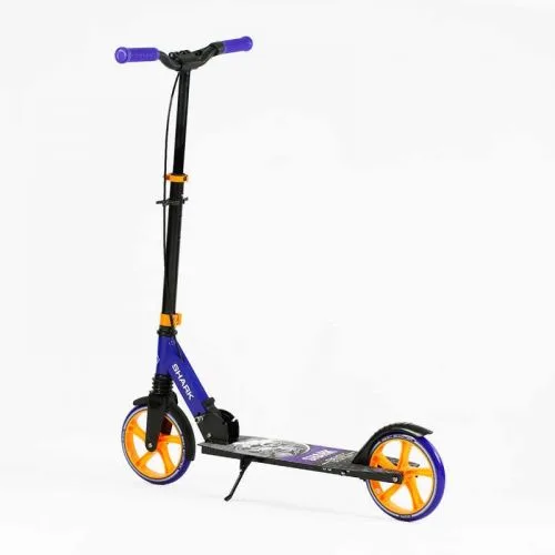 Самокат двоколісний Best Scooter SHARK з ручним гальмом для дітей та підлітків колеса 20 см