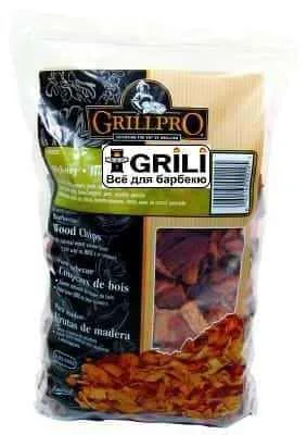 Треска для копчения GrillPro гикори 1 кг темно-красная