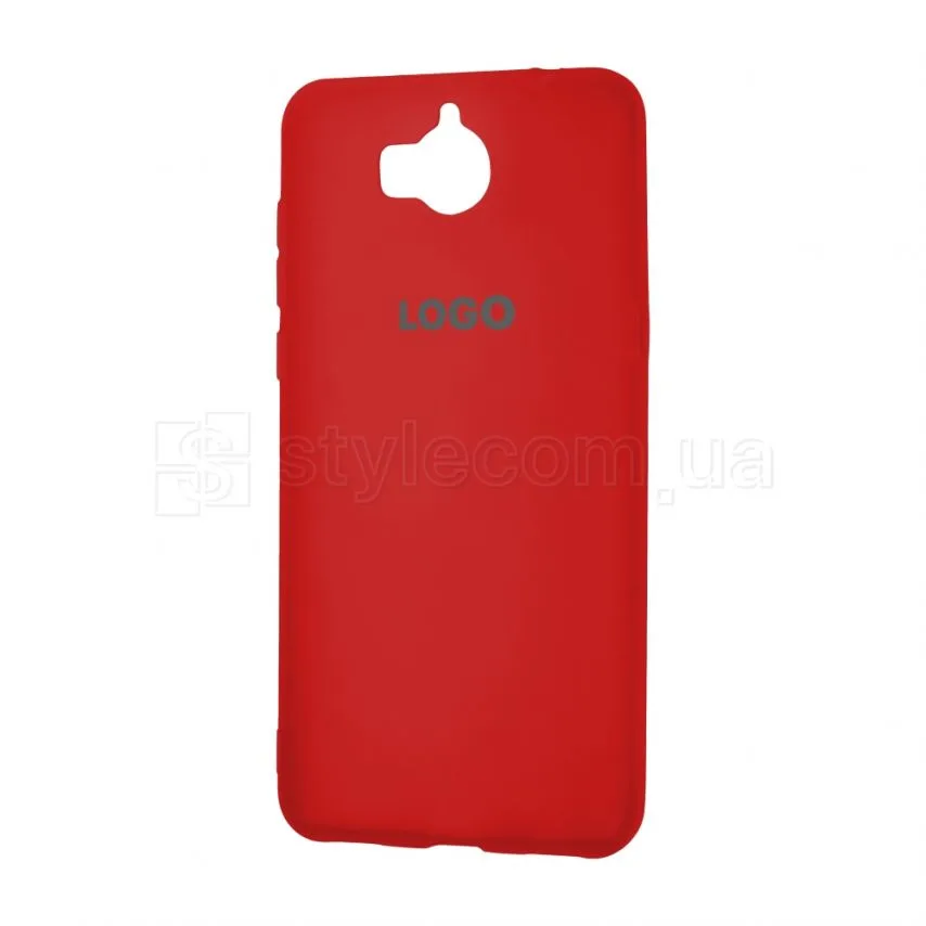 Чохол Silicone Case для Huawei силіконовий червоний