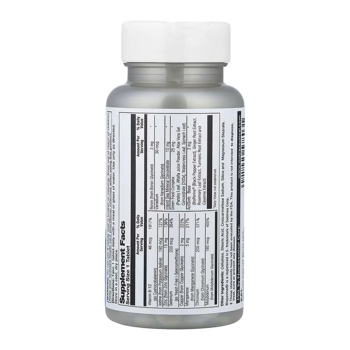 Trace Minerals 30 таблеток хелатні мікроелементи для підтримки здоров'я імунної системи
