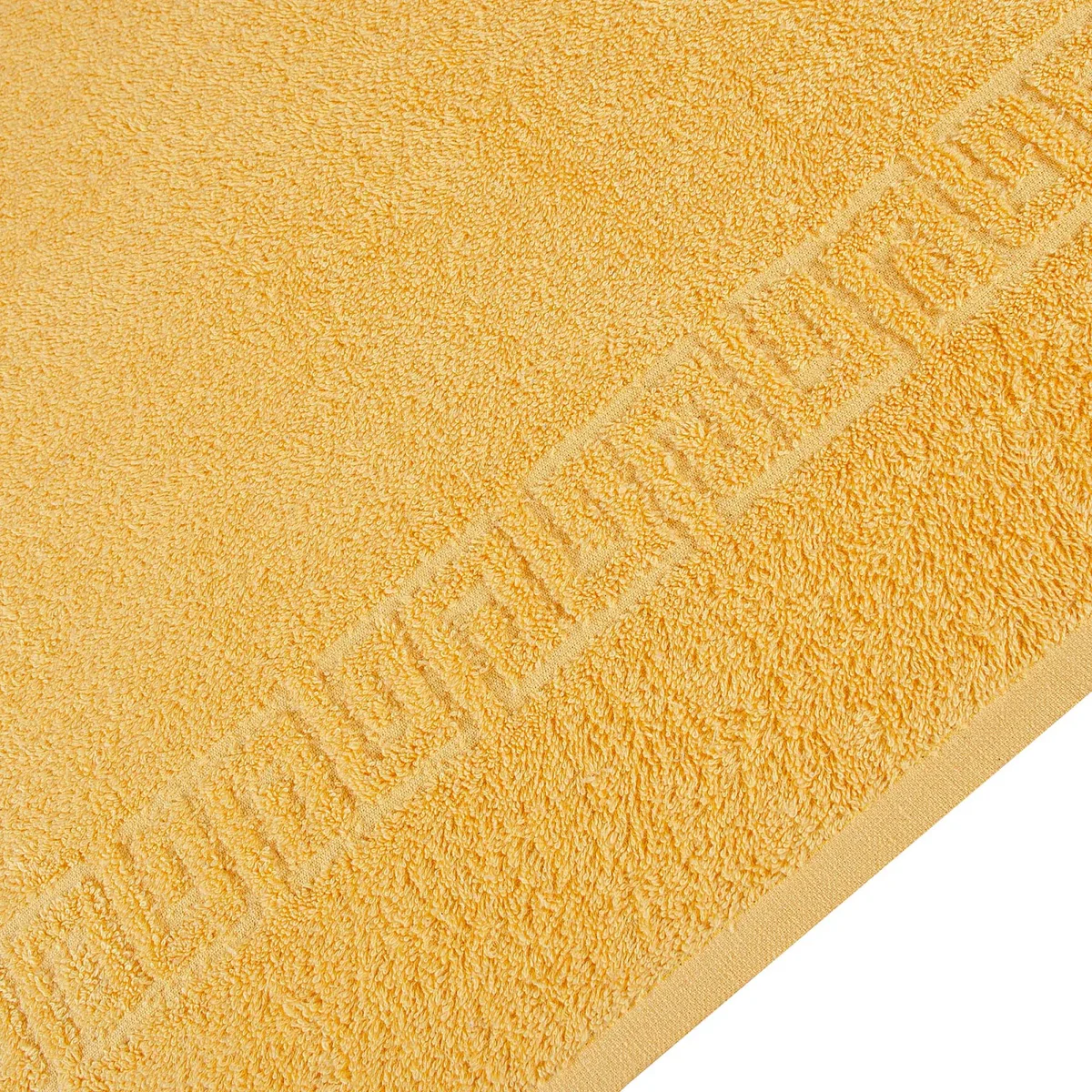 Простирадло махрове Home Line 100х180 жовте