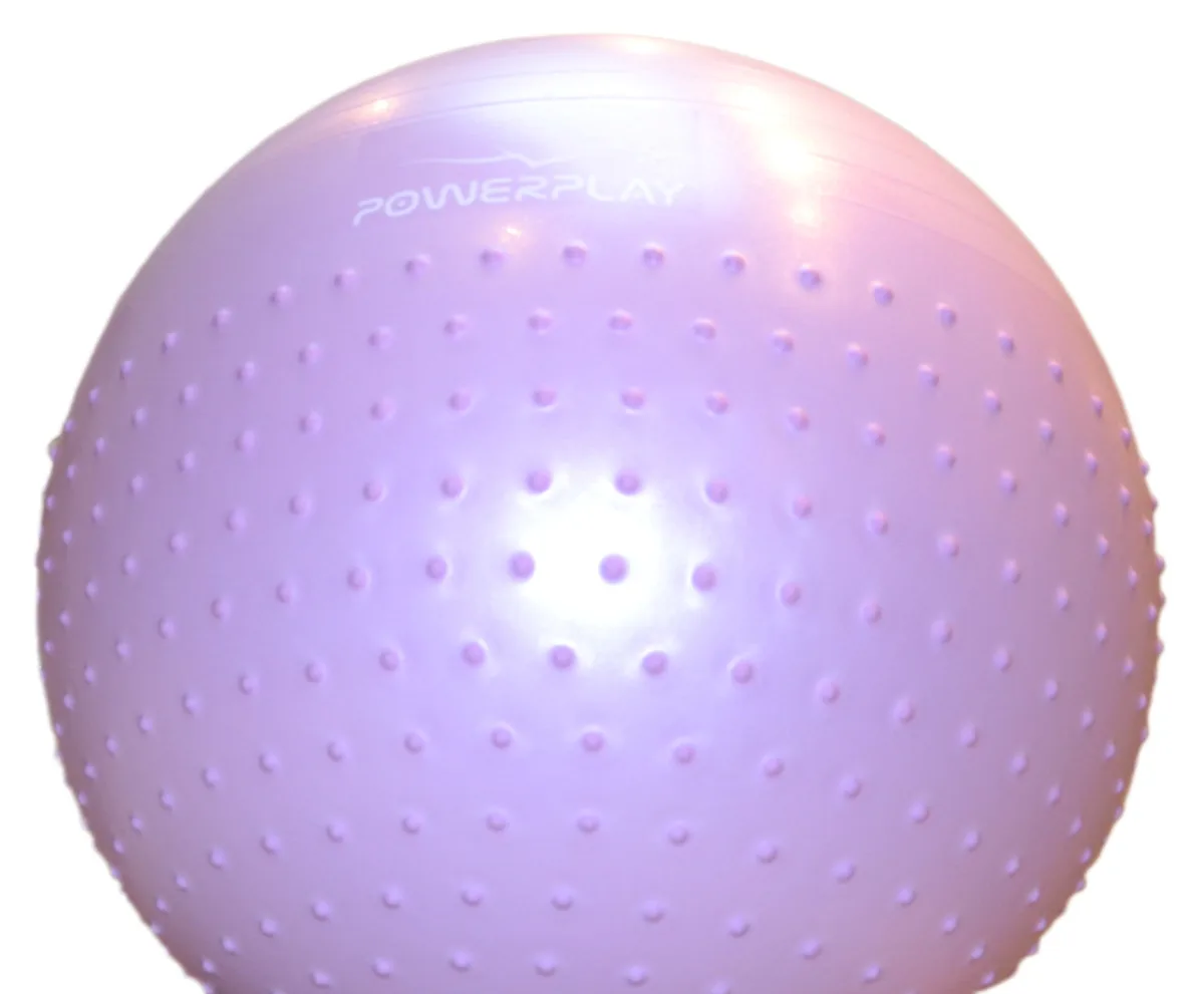 М'яч для фітнесу Active Point PVC 75 см Бузковий