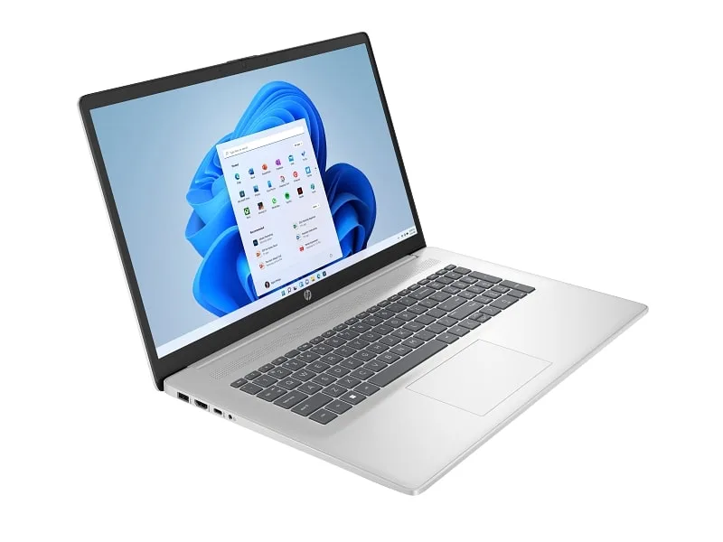 Ноутбук HP 17.3" FHD IPS AMD Ryzen 3 8GB SSD 512GB сріблястий