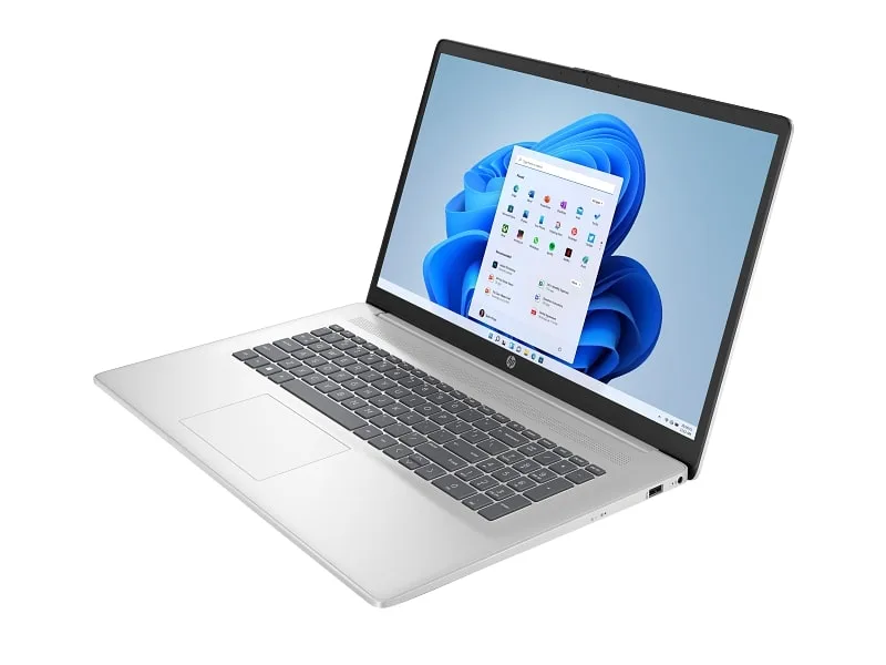 Ноутбук HP 17.3" FHD IPS AMD Ryzen 3 8GB SSD 512GB сріблястий