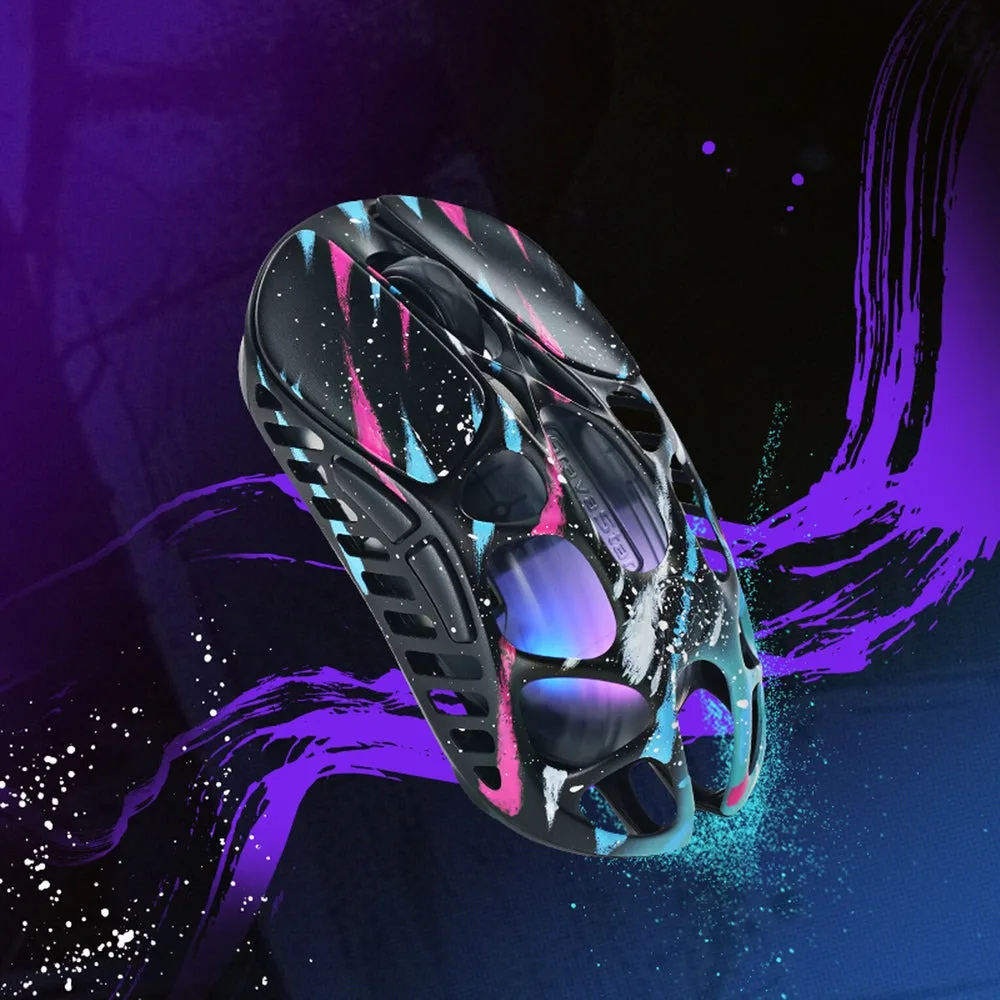 Миша GravaStar Mercury X Pro, 8K, BT/WL/USB-A, RGB, Neon Graffiti