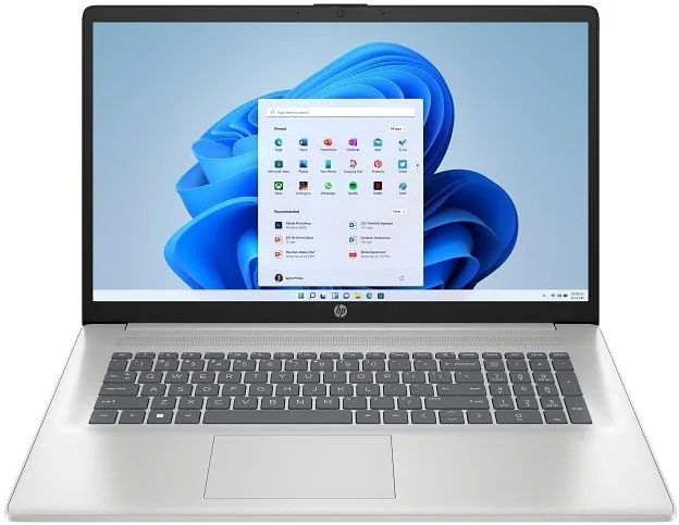 Ноутбук HP 17.3" FHD IPS AMD Ryzen 7 16GB 1TB сріблястий