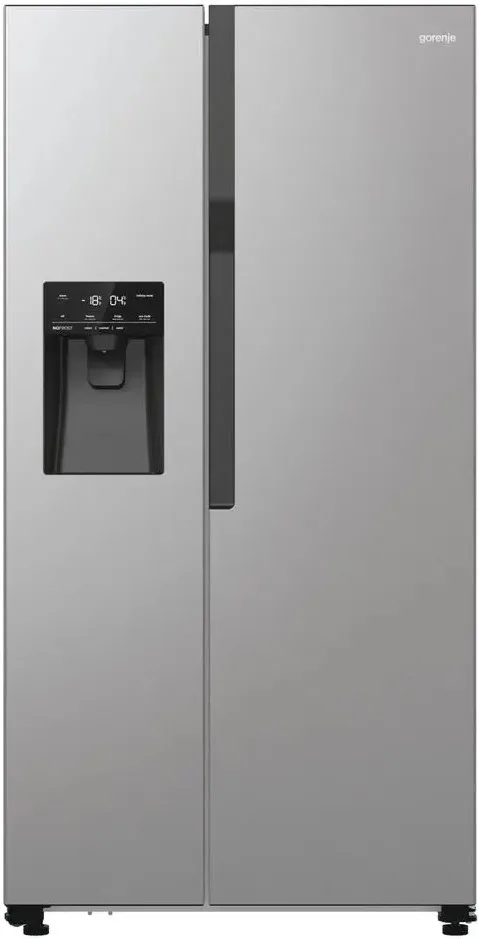 Холодильник Gorenje SBS, 179х70х92 см, 2-дверний, 376 л (190 л корисного об'єму), клас енергоефективності А++, NF+, інверторний ко