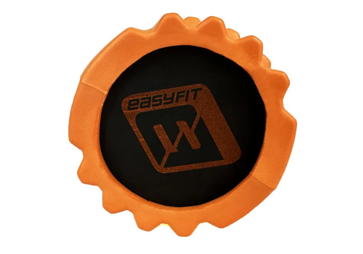 Масажний ролик EasyFit EVA 33 см оранжевий