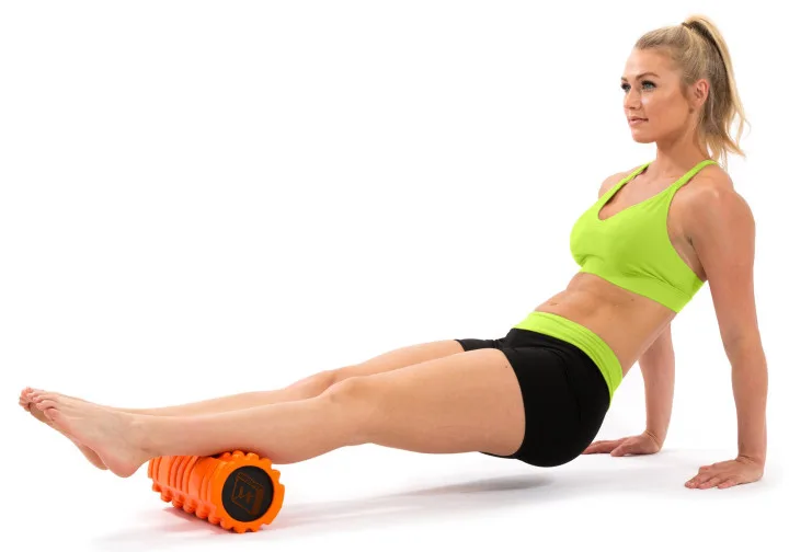 Масажний ролик EasyFit EVA 33 см оранжевий