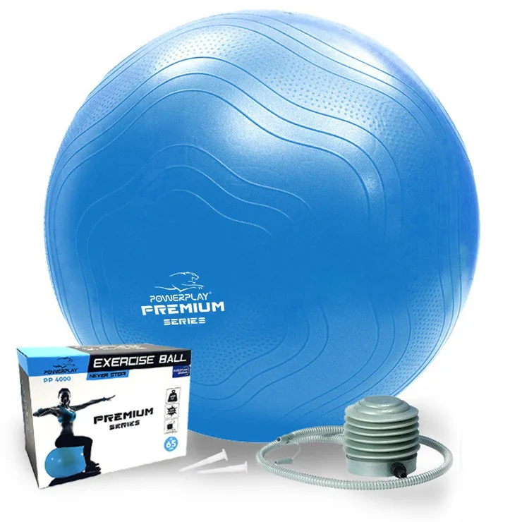 М'яч для фітнесу Active Point PVC 65 см Синій