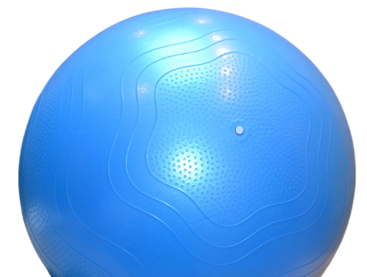 М'яч для фітнесу Active Point PVC 65 см Синій